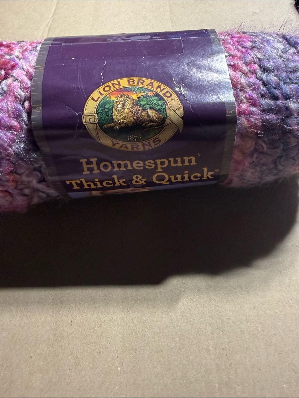 Lion Brand Yarns Homespun Thick & Quick Yarn Mixed Berries